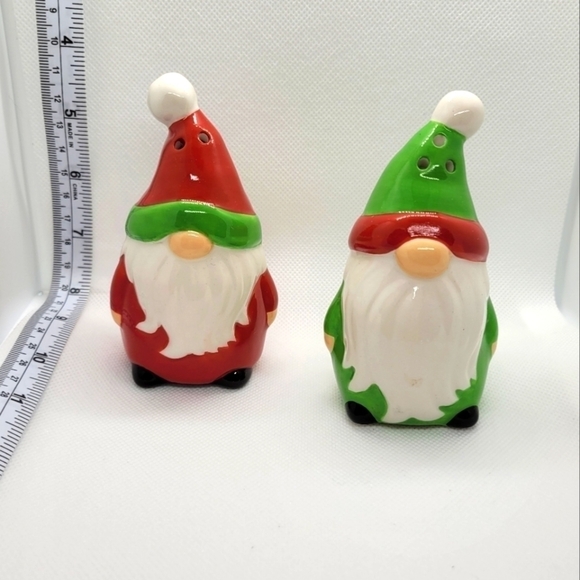 Other - CERAMIC Gnome Salt and Pepper Minis